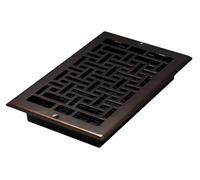 Decor Grates Registro Muro, Finitura in Bronzo strofinato, 6x10