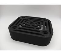 Decor Krueger Supporto per Kenwood Chef per 5 accessori in stile Art Deco (nero)