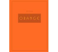 Décor Orange: French Style Aesthetic Coffee Table Book | Orange Decor | Home Styling & Interior Decorating | Guestbook / Journal