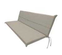 Decor Space Cuscino di ricambio universale per Dondolo in tessuto resinato antimacchia "Made in Italy" (Medium, Grigio)