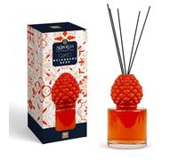 Decor Space Diffusore di essenza con bacchette a forma di pigna per ambienti da 500 ml (Melograno Nero)