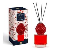 Decor Space Diffusore di essenza con bacchette a forma di pigna per ambienti da 500 ml (Vino Divino)
