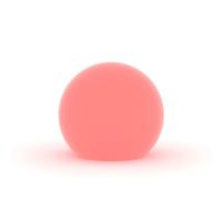 Decor Space Lampada Hoop Bright luminosa sfera con led Made in Italy per esterno (Piccolo Con Cavo, Rosso)