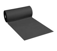 Decor Space Passatoia per matrimonio usa e getta, moquette natalizia antiscivolo da 520 gr il mtq Nero 1 X 50 mt