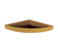 Decor Space Sottovaso per Vaso angolare in Resina per Piante e Fiori Made in Italy da Esterno (50 x 50 cm, Impruneta)