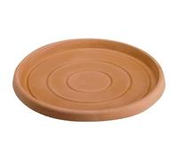 Decor Space Sottovaso per Vaso Tondo in Resina Decorazione per Fiori e Piante Made in Italy (Ø 33 per Vaso Ø 50 cm, Terracotta)