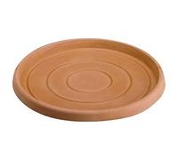 Decor Space Sottovaso per Vaso Tondo in Resina Decorazione per Fiori e Piante Made in Italy (Ø 36,5 per Vaso Ø 60 cm, Terracotta)