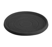 Decor Space Sottovaso per Vaso Tondo in Resina Decorazione per Fiori e Piante Made in Italy (Ø 41 per Vaso Ø 70 cm, Antracite)