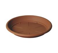 Decor Space Sottovaso Tondo Basic'' per Fiori e Piante da Giardino (16 cm, Terracotta)