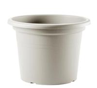Decor Space Vaso tondo in plastica "Cilindro Basic" colorato per giardino piante e fiori (Made in Italy) Corda 40 cm