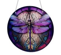 Decor Suncatcherr - Ornamento Della Finestra Farfalla | Arte Appeso In | Catcher Sole Decorativi Per Il Soggiorno Della Camera Da O Display A Parete | Albero Della Vita Colorato E Concetto