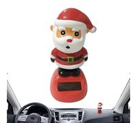 Décor Tableau De Bord Auto | Jouets Solaires Drôles De Noël | Figurines Du Père Noël Jouets Dansants - Pour Intérieur Maison Bureau Fête Table Femmes Hommes Vacances Anniversaire