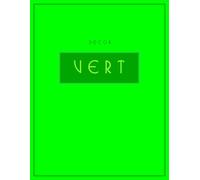 Décor Vert: French Style Aesthetic Coffee Table Book | Green Decor | Home Styling & Interior Decorating | Guestbook / Journal