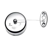 Decor Walther BA WL stendibiancheria estraibile, 0532100, BA WL BASIC cromo [Accessori Bagno > Ricambi per Accessori Bagno]