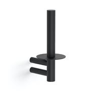 Decor Walther BAR porta rotolo di riserva, 0861460, BAR ERH BAR nero opaco [Accessori Bagno > Porta Rotolo]