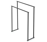 Decor Walther BAR portasciugamani da terra, 0509260, BAR HT BAR nero opaco [Accessori Bagno > Portasciugamani]