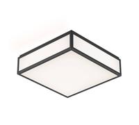 Decor Walther Bauhaus 3 Lampada da soffitto/parete, nero opaco - 3.000 K