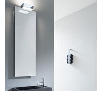 Decor Walther Box Lampada da parete LED, cromo - 25 cm - 2.700 K , Vendita di giacenze, Merce nuova, Imballaggio originale
