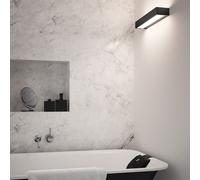 Decor Walther Box Lampada da parete LED, nero - 60 cm - 2.700 K