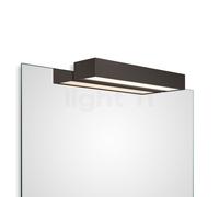 Decor Walther Box Lampada da specchio ad incastro LED, bronzo - 40 cm - 2.700 K