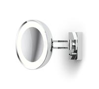 Decor Walther BS 36 Specchio luminoso da parete per trucco LED, cromo - allargamento 7 volte , Vendita di giacenze, Merce nuova, Imballaggio originale
