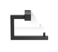 Decor Walther CORNER porta rotolo, 0561560, CO TPH3 CORNER nero opaco [Accessori Bagno > Porta Rotolo]