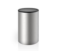 Decor Walther DW cesto biancheria, 0610778, DW 121 DW acciaio inox opaco/nero opaco [Accessori Bagno > Cestini per Biancheria]