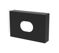 Decor Walther FB dispenser per sacchetti igienici, 0864560, FB nero opaco [Accessori Bagno > Dispenser Sacchetti Igienici]