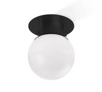 Decor Walther Globe 20 plafoniera, nero/satinato Decor Walther