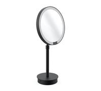 Decor Walther Just Look Plus Specchio luminoso da tavolo per trucco LED, nero opaco - allargamento 7 volte