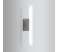 Decor Walther Omega 2 Lampada da parete, nichel satinato, senza lampadina