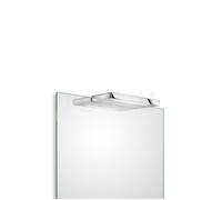 Decor Walther Slim Lampada da specchio ad incastro LED, cromo - 24 cm