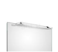 Decor Walther Slim Lampada da specchio ad incastro LED, cromo - 60 cm
