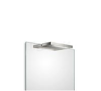 Decor Walther Slim Lampada da specchio ad incastro LED, nichel satinato - 24 cm