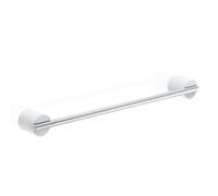 Decor Walther STONE barra portasciugamani, 0975155, HTE45 STONE bianco opaco/acciaio inox opaco [Accessori Bagno > Portasciugamani]