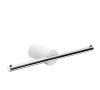 Decor Walther STONE porta rotolo, 0974954, TPH2 STONE bianco opaco/cromo [Accessori Bagno > Porta Rotolo]