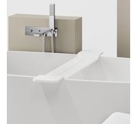 Decor Walther STONE vassoio porta oggetti vasca, 0973150, WAN STONE bianco opaco [Accessori Bagno > Vassoi Porta Oggetti Vasca]