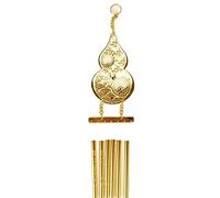 Decor Windchimes Windchime Campanelli eolici Zucca di rame Decorazione porta Campanella a vento Campana Fengshui vintage Buona fortuna Benedica la casa Decorazione appesa Campanella a vento
