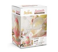 Decora 0050182 KIT SPLASH 2 Stampi Professionali per Uovo di Cioccolato da 250 g