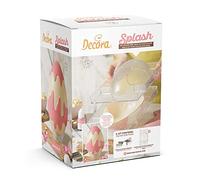 Kit Splash 2 Stampi per Uova di cioccolato da 250g in policarbonato e 4 molle