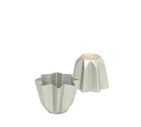 Decora 0062683 Stampo mini pandorino in alluminio anodizzato, Argento, Ø 7,5 X 6,5 cm, 1 pezzo