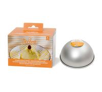 Decora 0062953 Cf 3 Stampi Mezza Sfera In Alluminio Anodizzato Ø 10 X H 5,2 Cm
