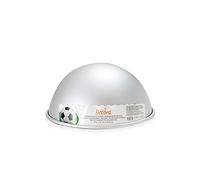 Decora 0062954 Stampo Mezza Sfera in Alluminio Anodizzato Ø 15 X H 7,5 Cm