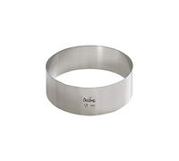 Decora 0063716 Cerchio Inox 16 x 4 cm in Acciaio Inossidabile, Argento