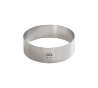 Decora 0063718 Cerchio Inox 18 x 4,5 cm in Acciaio Inossidabile, Argento, 18 x 4 cm