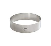 Decora 0063722 Cerchio Inox 22 x 4 cm in Acciaio Inossidabile, Argento