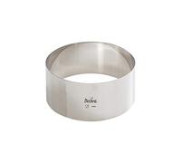 Decora 0063745 Cerchio Inox, Dim. Ø 12 x h 6 cm in Acciaio Inossidabile