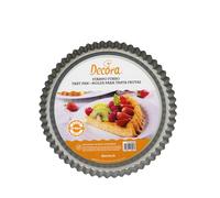 Stampo furbo tondo antiaderente bordo ondulato Ø24 x h 3 cm