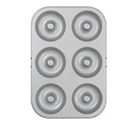 Stampo per 6 ciambelle di Ø7,5 cm in acciaio antiaderente