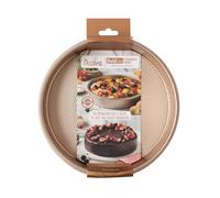 Stampo rotondo in metallo antiaderente linea Gold Line Ø24,5 x h 5 cm